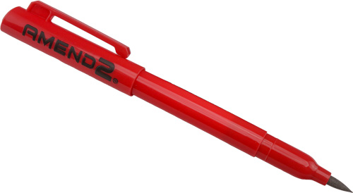 AMEND2 G10 RED SELF DEFENSE TOOL G10 CORE METAL FREE - Image 2