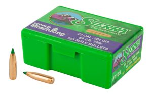 SIERRA TIPPED MK .224 69GR 100CT