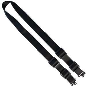 US TACTICAL D6: HUNTING SLING 2-POINT SLING 1.25" BLACK