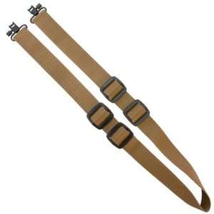 US TACTICAL D6: HUNTING SLING 2-POINT SLING 1.25" COYOTE