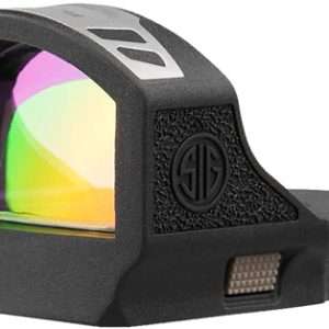 SIG OPEN REFLEX SIGHT ROMEO RS RED CIRCLE DOT BLACK