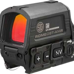 SIG RED DOT ROMEO8T AMR QB CIRCLE DOT BLACK