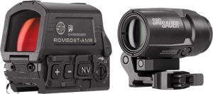 SIG RED DOT/MAGNIFIER COMBO ROMEO8T/JULIET3 AMR BLACK
