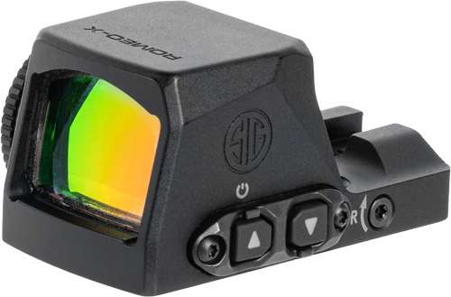 SIG OPEN REFLEX SIGHT ROMEOX PRO 3MOA GREEN DOT BLACK