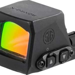 SIG OPEN REFLEX SIGHT ROMEOX COMPACT 3MOA GREEN DOT BLACK