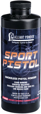 ALLIANT POWDER SPORT PISTOL 1LB CAN 10CAN/CS