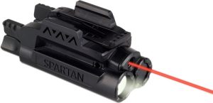 LASERMAX LASER/LIGHT RAIL MOUNT SPARTAN RED/WHITE LED