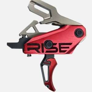 RISE TRIGGER REV 535 SLIDE AND SNAP BUILT IN PINS BLACK RED