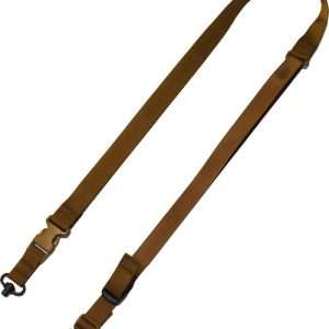 TAC SHIELD SLING TACTICAL 2-POINT QD W/FAST ADJ COYOTE