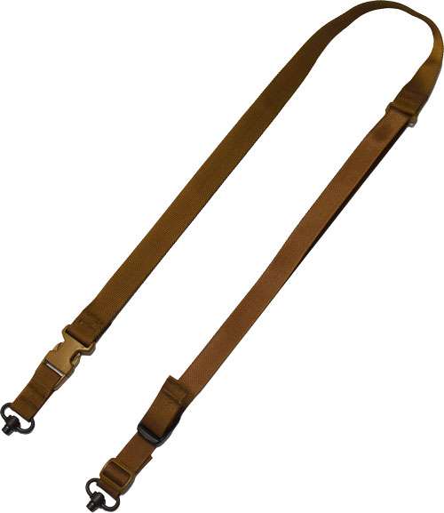 TAC SHIELD SLING TACTICAL 2-POINT QD W/FAST ADJ COYOTE