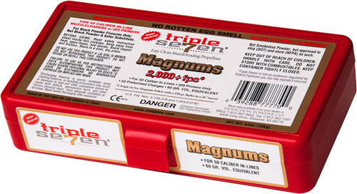 HODGDON TRIPLE SEVEN MAGNUM 60GR PELL 50CAL 50PK 12PK/CS - Image 2