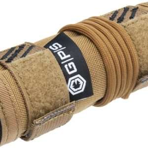 GPS TACTICAL SUPPRESSOR COVER 22LR 5" TAN