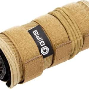 GPS TACTICAL SUPPRESSOR COVER 6" TAN