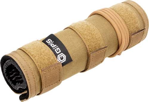 GPS TACTICAL SUPPRESSOR COVER 7.5" TAN