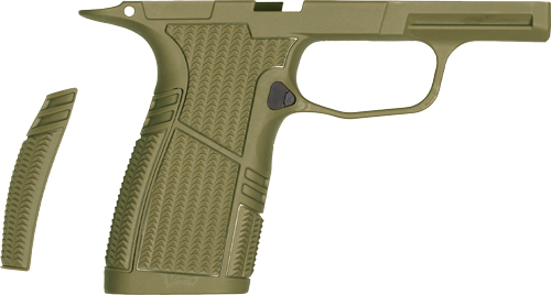 TYRANT CNC SIG P365 GRIP MODULE SNUB SIZE OD GREEN