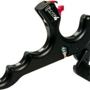 T.R.U. BALL RELEASE FANG 4 HAND HELD 4-FINGER THUMB BLACK