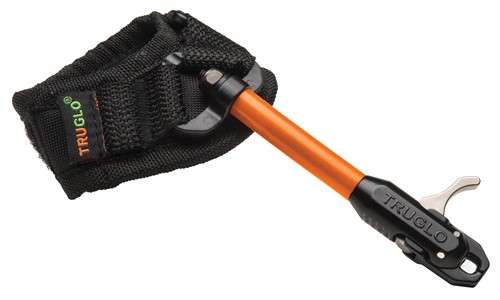 TRUGLO RELEASE SPEED SHOT XS DUAL JAW VELCRO CLOSURE BLACK