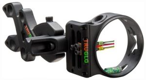 TRUGLO BOW SIGHT STORM 3-PIN .019 DIA BLACK