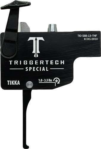 TRIGGERTECH TIKKA SINGLE STAGE BLACK SPECIAL FLAT