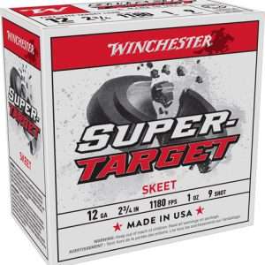 WINCHESTER TARGET 12GA 2.75" 1OZ #9 1180FPS 250RD CASE LOT