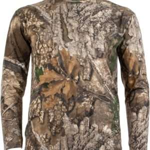 HABIT BEAR CAVE LONG SLEEVE TEE REALTREE APX MEDIUM