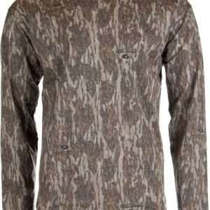 HABIT BEAR CAVE LONG SLEEVE TEE MO BOTTOMLAND LARGE