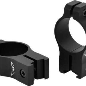WARNE VAPOR 1" HGH MATTE RINGS ALUMINUM FITS 3/8-11MM DVETAIL
