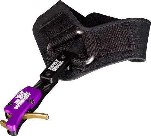 SPOT HOGG RELEASE WISE GUY RIGID BUCKLE STRAP BLACK