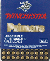 WINCHESTER PRIMERS LARGE RIFLE 5000 PACK CASE