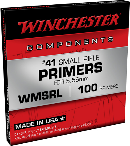 WINCHESTER PRIMERS 41 PARA RIFLE 5000 PACK CASE - Image 2