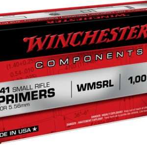 WINCHESTER PRIMERS 41 PARA RIFLE 5000 PACK CASE