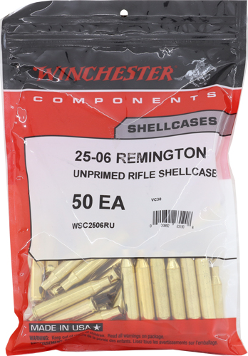 WINCHESTER UNPRIMED CASES 25-06 REM 50 PACK 20PK/CS - Image 2