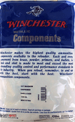 WINCHESTER UNPRIMED CASES 357 MAGNUM 100 PACK 20PK/CS