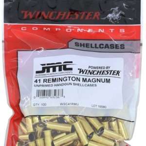 WINCHESTER UNPRIMED CASES 41 REM MAG 100 PACK 20PK/CS