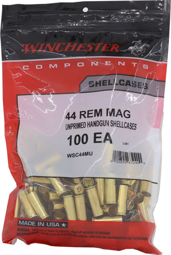WINCHESTER UNPRIMED CASES 44 REM MAG 100 PACK 20PK/CS - Image 2