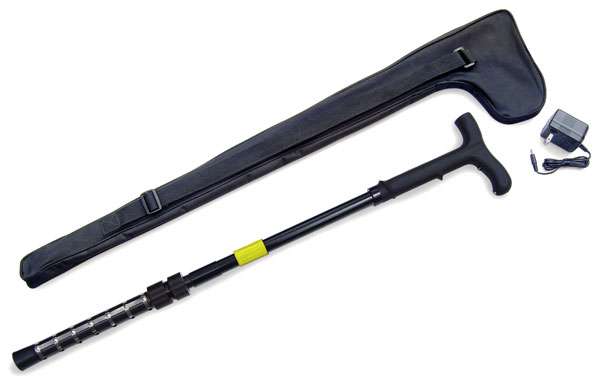 PSP ZAP STUN CANE W/ LED LIGHT ADJ 32-36" 1000000 VOLTS