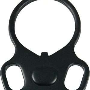 GUNTEC AR15 SINGLE POINT SLING ADAPTER AMBI BLACK