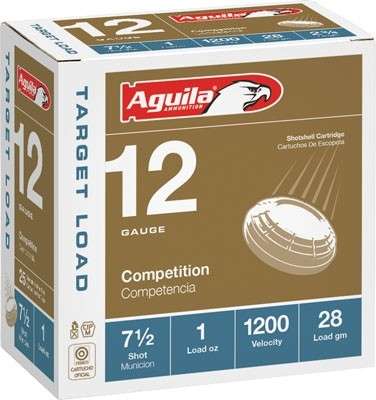 AGUILA SHOTSHELL 12GA 2.75" 1OZ #7.5 250RD CASE LOT