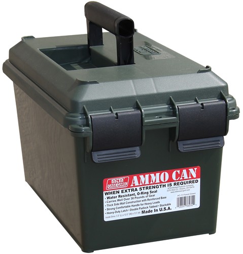MTM AMMO CAN FOREST GREEN LOCKABLE - Image 4
