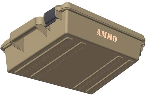 MTM AMMO CRATE ACR5 DARK EARTH 4.50" DEEP - Image 3