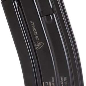 E-LANDER MAGAZINE .50 BEOWULF 7 ROUNDS STEEL