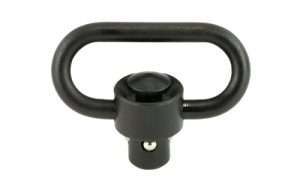 UTG BUTTON QD SLING SWIVEL 1.38" BLK