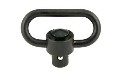 UTG BUTTON QD SLING SWIVEL 1.38" BLK