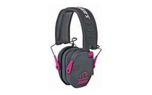 WALKER'S RAZOR SLM ELEC MUFF BLK/PNK