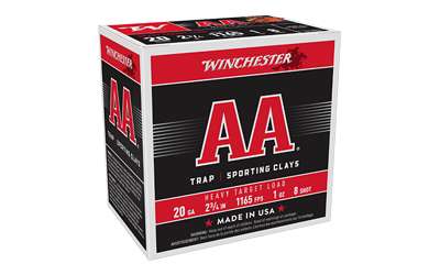 WIN AA HVY TRGT 20GA 2.75" #8 25/250