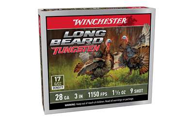WIN LONG BEARD TS17 28GA 3" #9 5/50