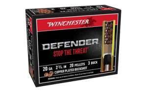 WIN DEF 20GA 2-3/4" BUCK 3 10/100
