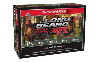 WIN LB XR TRKY 12GA 3" #6 1.75OZ 10/