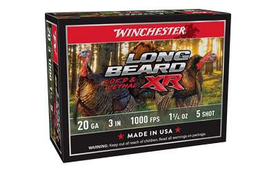 WIN LB XR TRKY 20GA 3" #5 1.25OZ 10