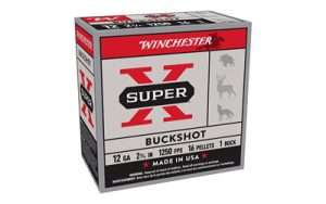 WIN SUPERX 12GA 2.75 BUCKSHOT 25/250